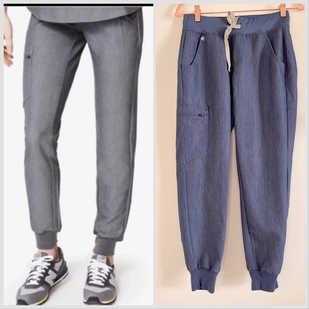 Women’s Gray Jogger Pants with Drawstring Waist